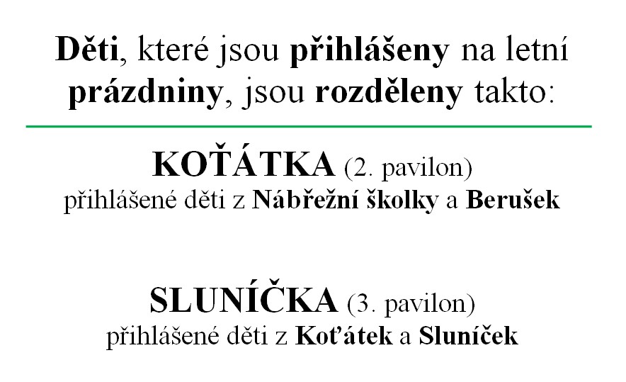 prázdniny